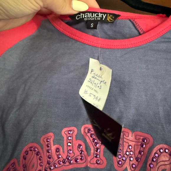 Chaudry KC Women’s Baseball Style Tee ⚾️ - Picture 2 of 3